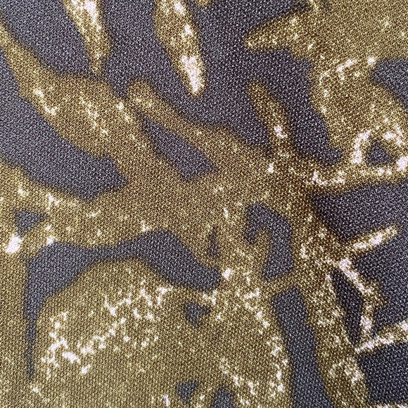 Safari Print Wrap Dress - Picture 2 of 5